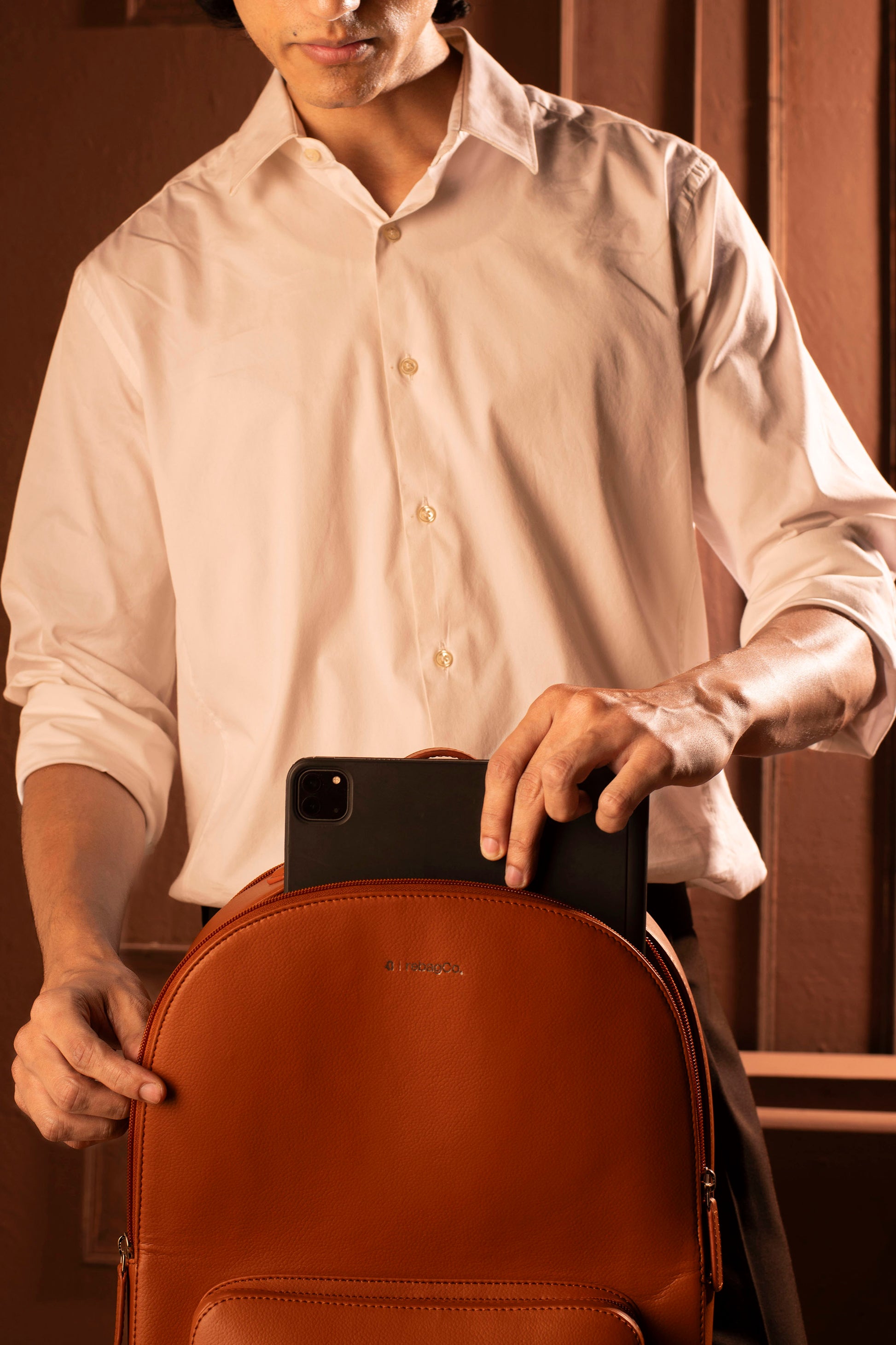 Classic Requirement Backpack Brown – Plant Leather